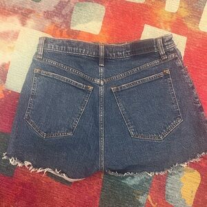 Abercrombie curve love denim shorts